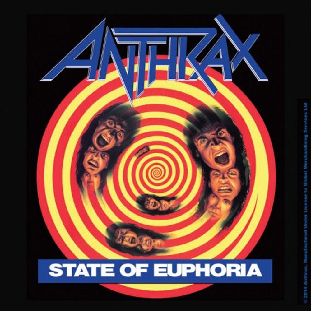 ANTHRAX アンスラックス - STATE OF EUPHORIA / コースター - PGS